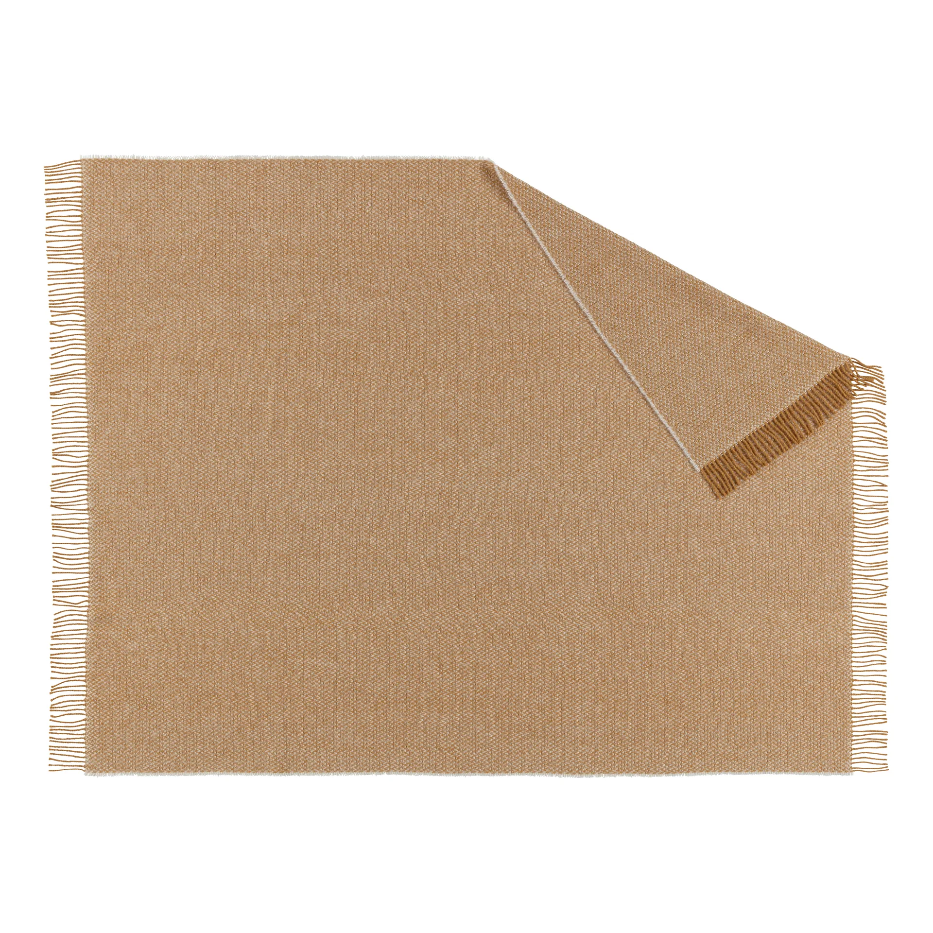 Sandstone μάλλινο ριχτάρι 130x180 cm, Μουσταρδί Scandi Living