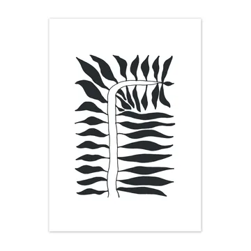 Seeding αφίσα μαύρη - 30x40 cm - Scandi Living