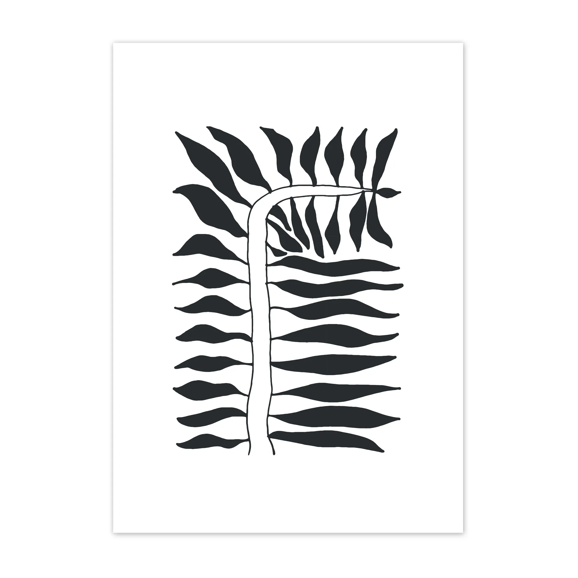 Seeding αφίσα μαύρη, 50x70 cm Scandi Living