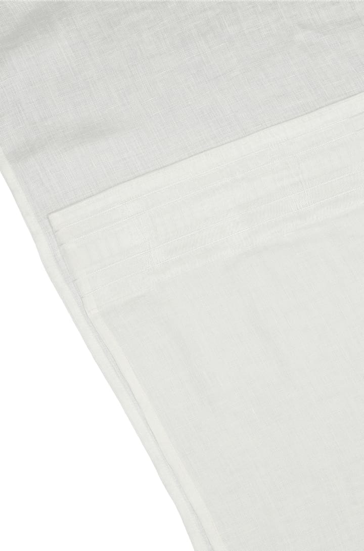 Κουρτίνα, Serenity, με πολλές λωρίδες 129x250 εκ, Λευκό Scandi Living