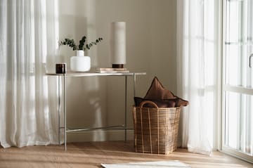Κουρτίνα, Serenity, με πολλές λωρίδες 129x250 εκ - Λευκό - Scandi Living