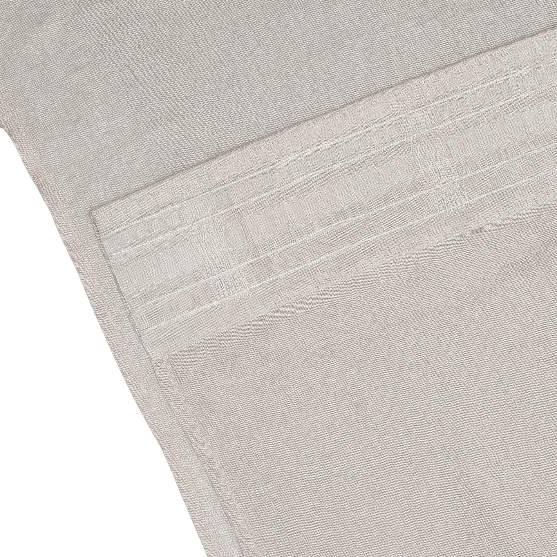 Κουρτίνα, Serenity, με πολλές λωρίδες 129x250 εκ, Γκρι Scandi Living