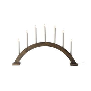 Sky advent διακοσμητικό τόξο με κεριά Ø 41 cm - Σκούρο λαδί - Scandi Living
