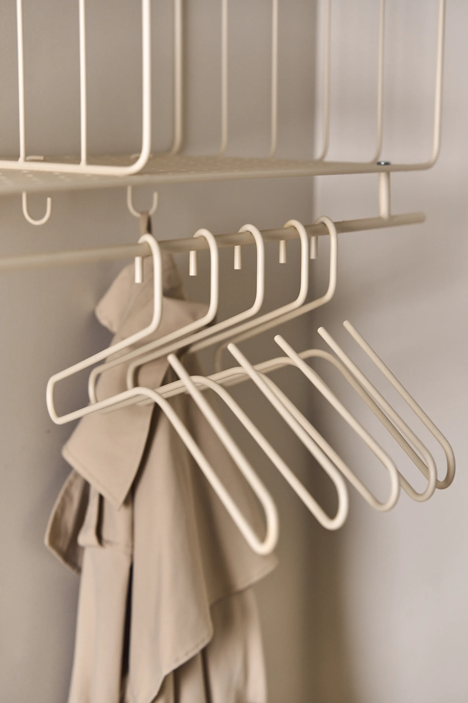 Κρεμάστρα Smooth 5-pack, Beige Scandi Living