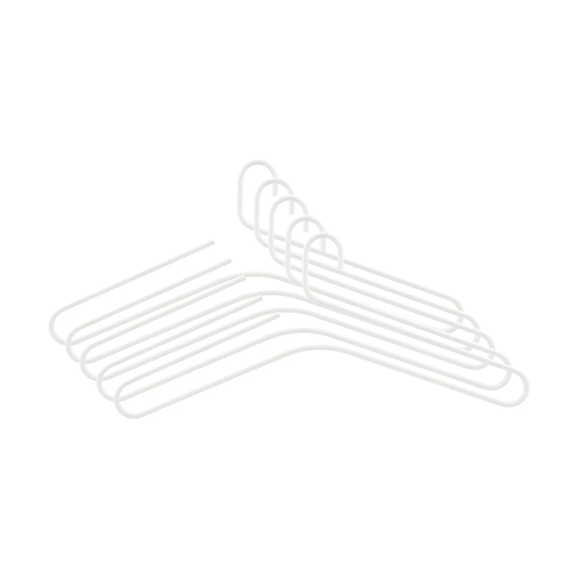 Κρεμάστρα Smooth 5-pack, White Scandi Living