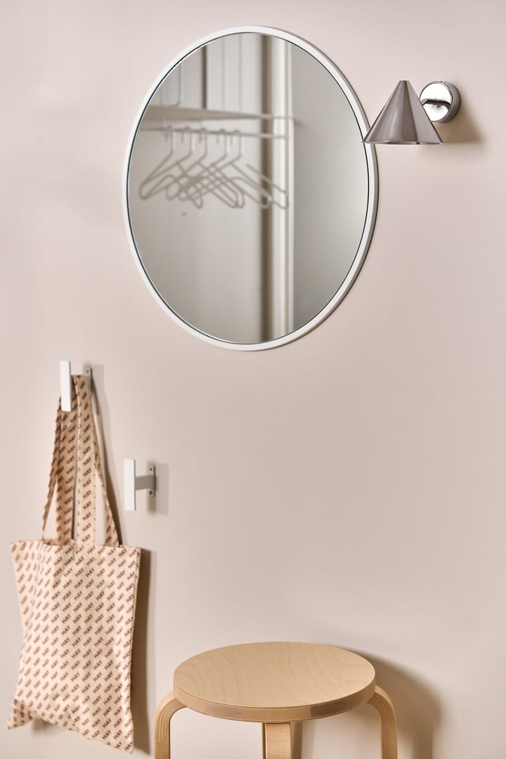 Sphere καθρέφτης Ø60 cm, White Scandi Living