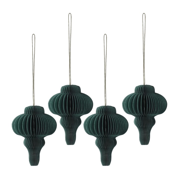 Μπιχλιμπίδια Spira 4-pack - Forest Green - Scandi Living