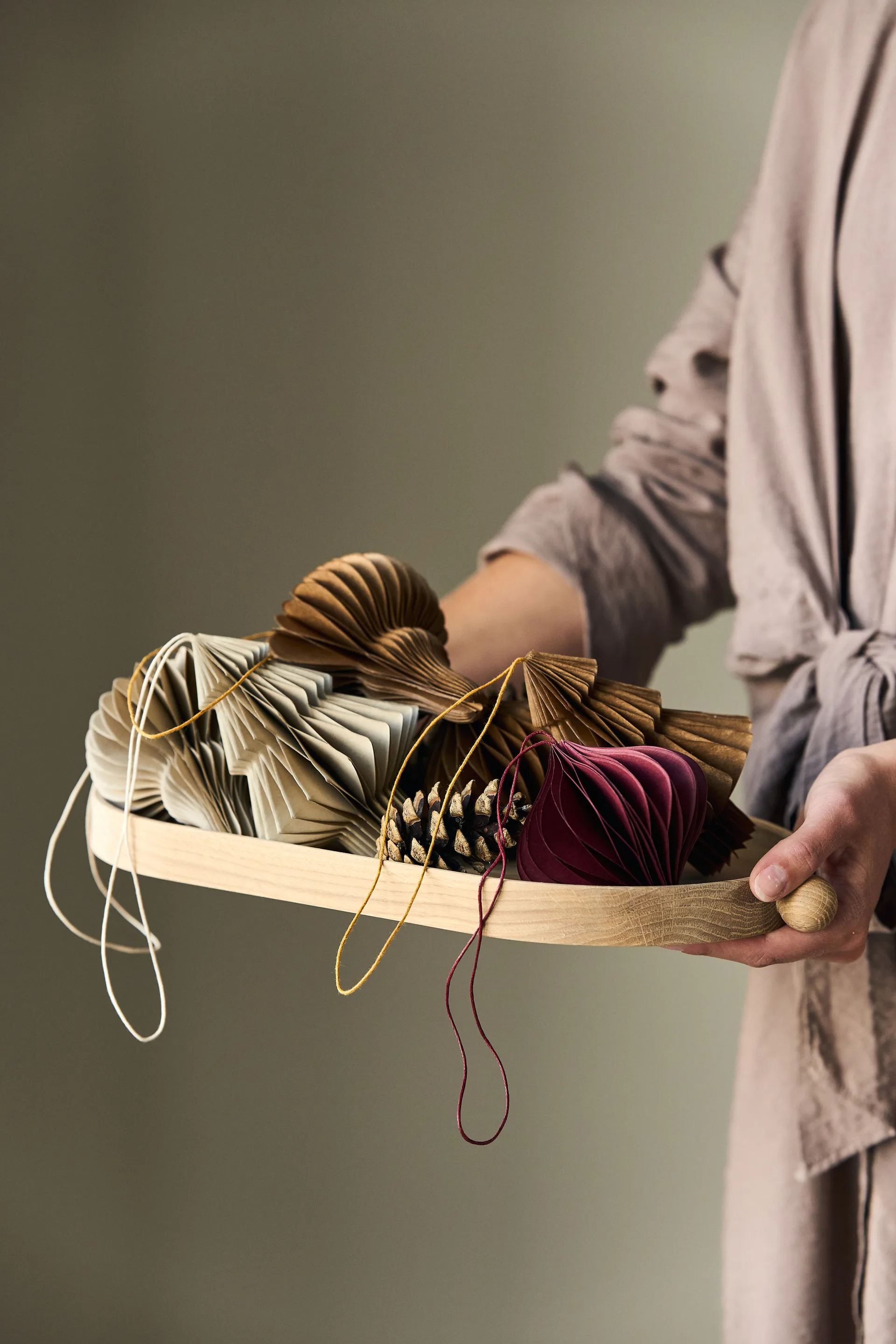 Μπιχλιμπίδια Spira 4-pack, Natural Scandi Living