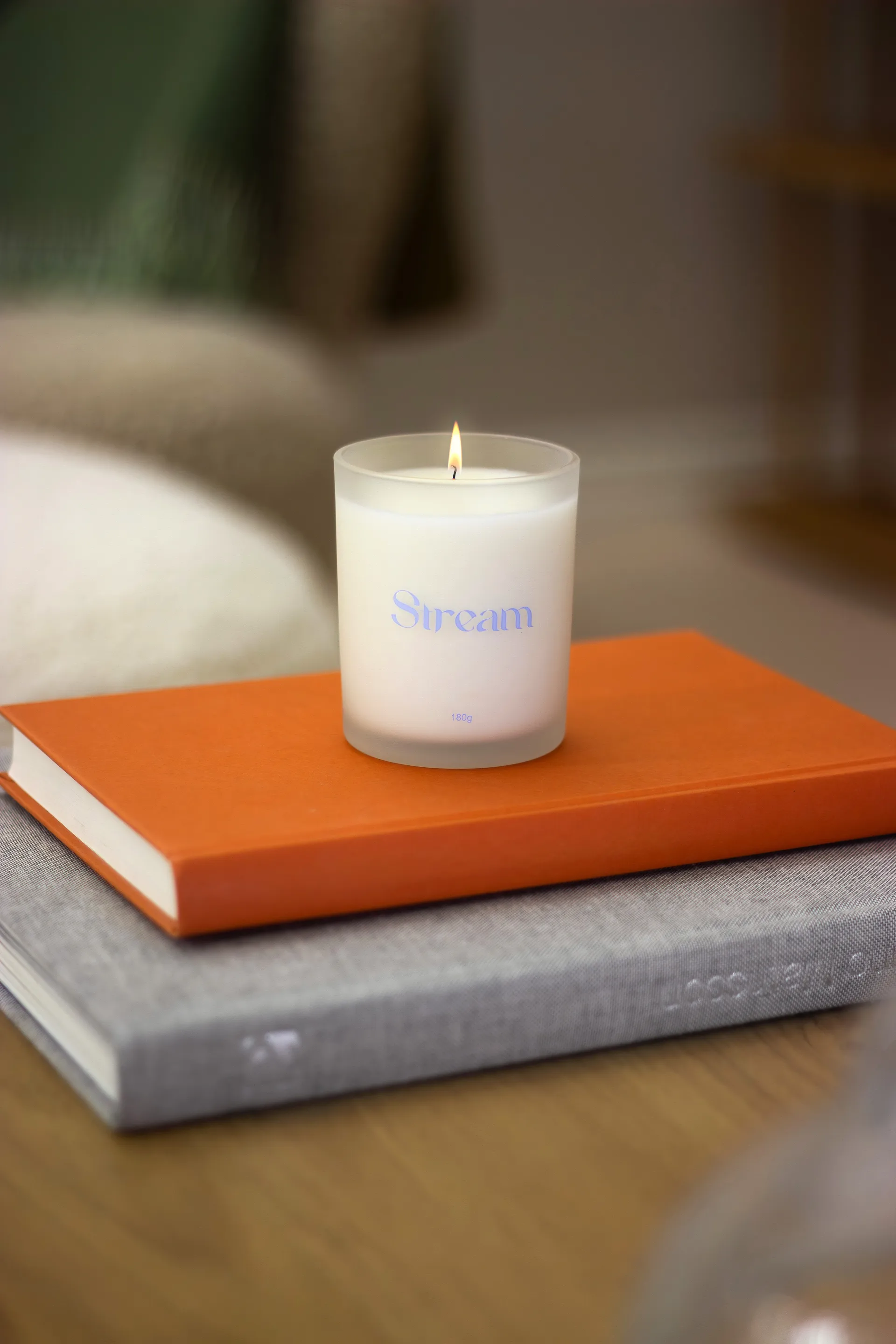 Stream scented candle, 180 g Scandi Living