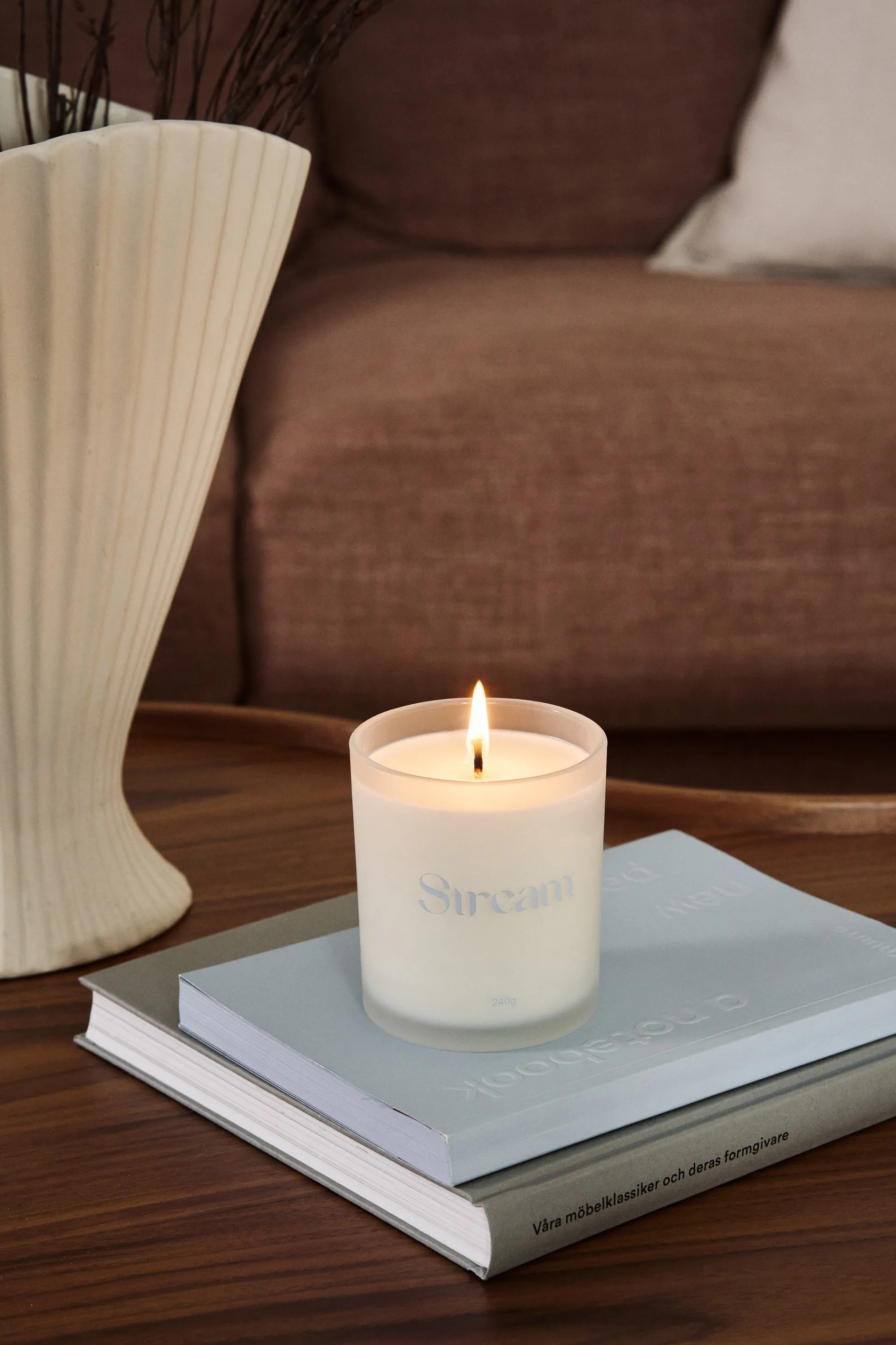 Stream scented candle, 240 g Scandi Living