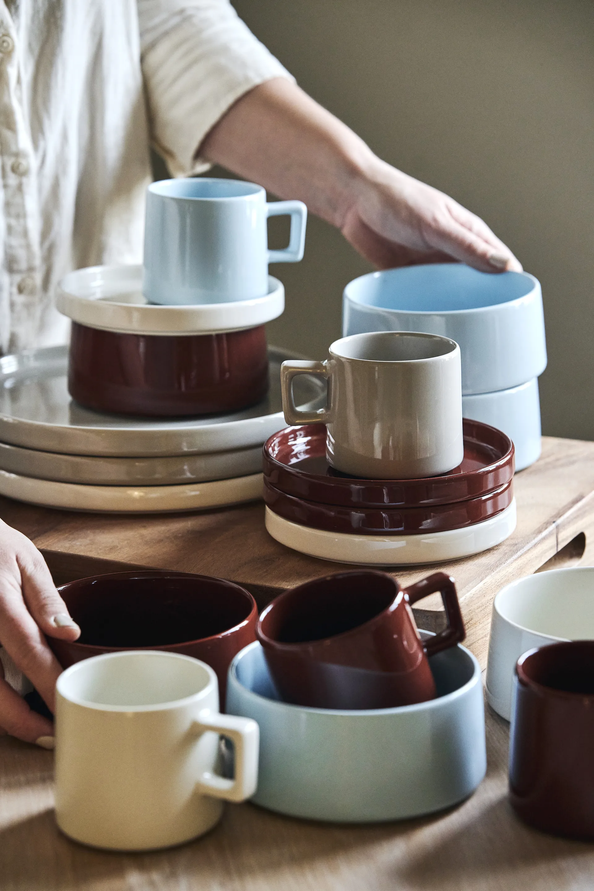 Μπόλ Taper Ø13,3 cm, Γαλάζιο Scandi Living
