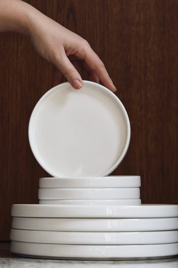 Πιάτο Taper 14 cm - Άσπρο - Scandi Living
