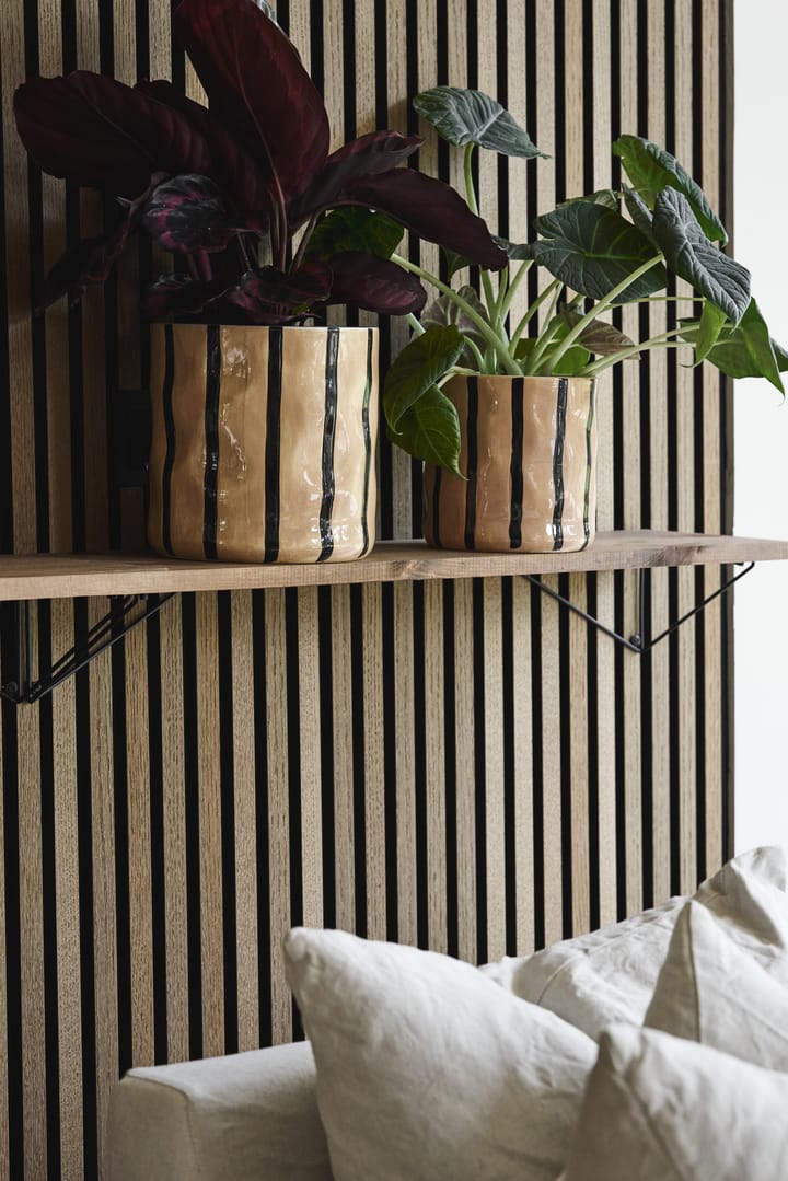 Γλάστρα Thrive Ø16 cm, Μπεζ-μαύρο Scandi Living