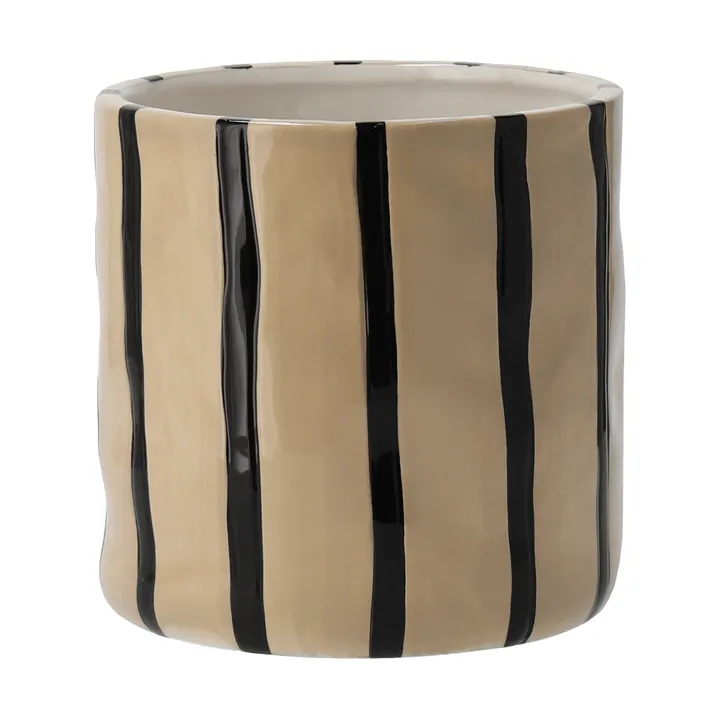 Γλάστρα Thrive Ø16 cm - Μπεζ-μαύρο - Scandi Living