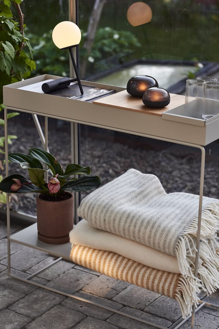 Tidal μάλλινο ριχτάρι 130x180 cm, Μουσταρδί Scandi Living