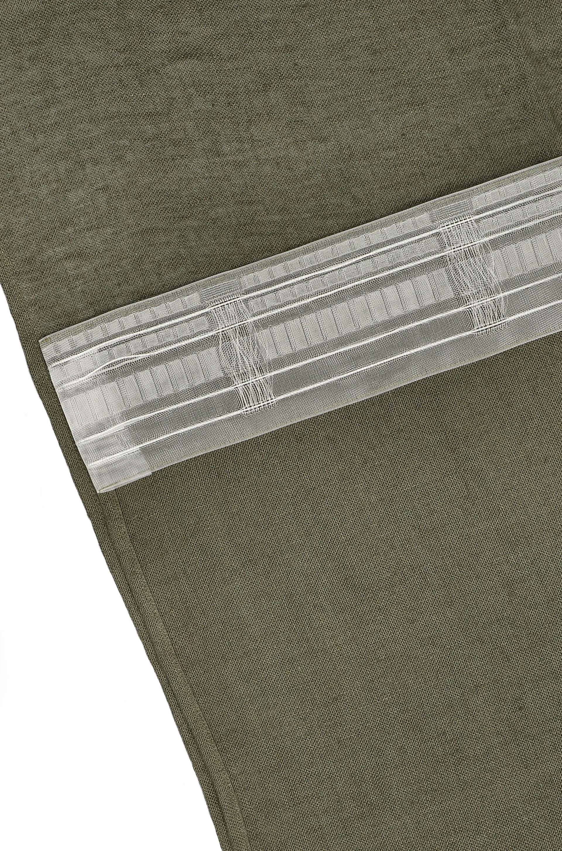 Κουρτίνα, Tranquility, με πολλές λωρίδες 139x250 εκ, Κυπαρισσί Scandi Living