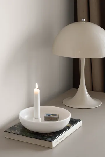 Valley κεριά Ø21 cm - Λευκό - Scandi Living