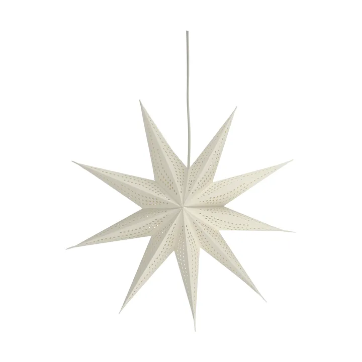 Veil χριστουγεννιάτικο αστέρι - Λευκό, Ø45 cm - Scandi Living