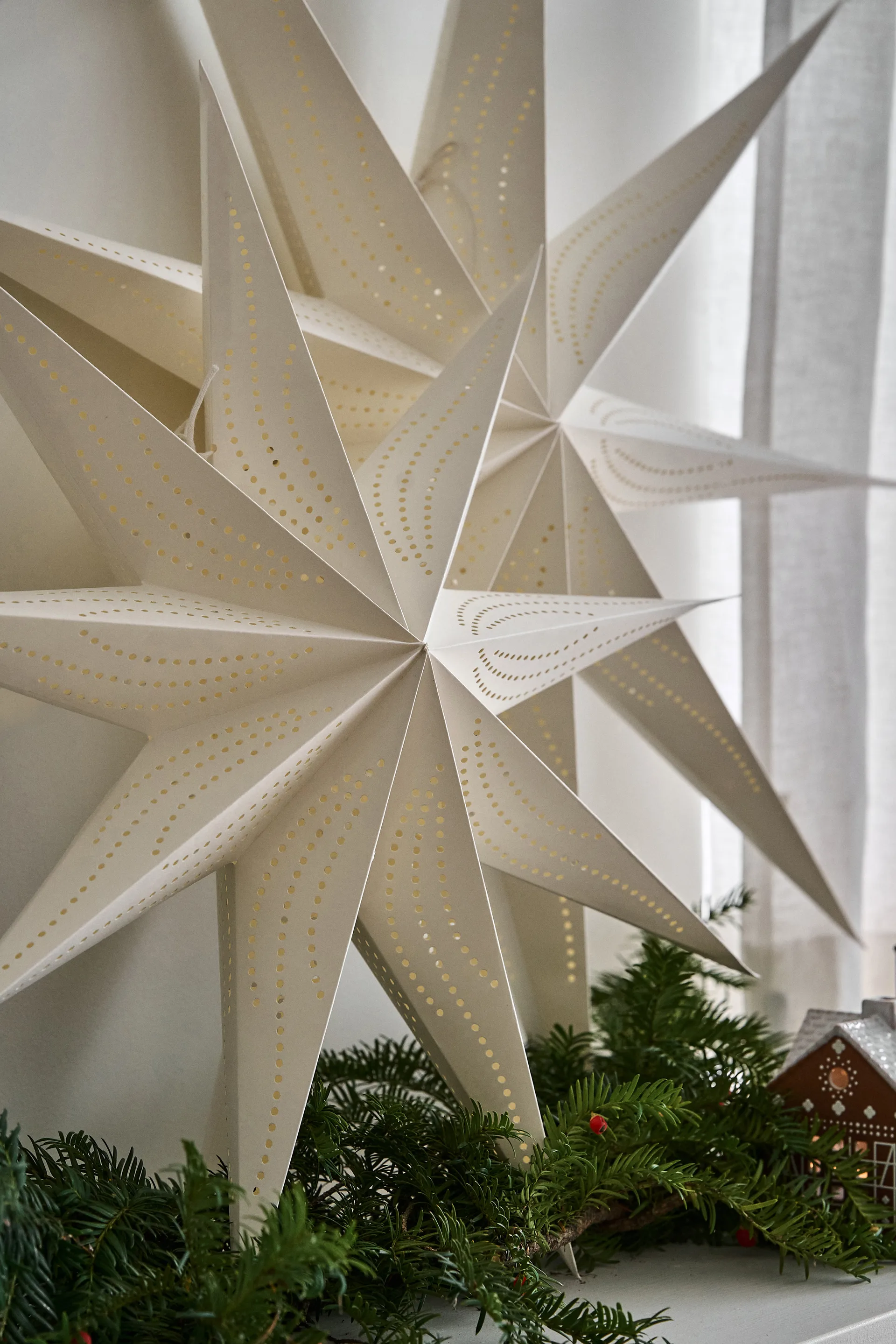 Veil αστέρι του Advent Ø90 cm συσκευασία 2 τεμαχίων,  Scandi Living
