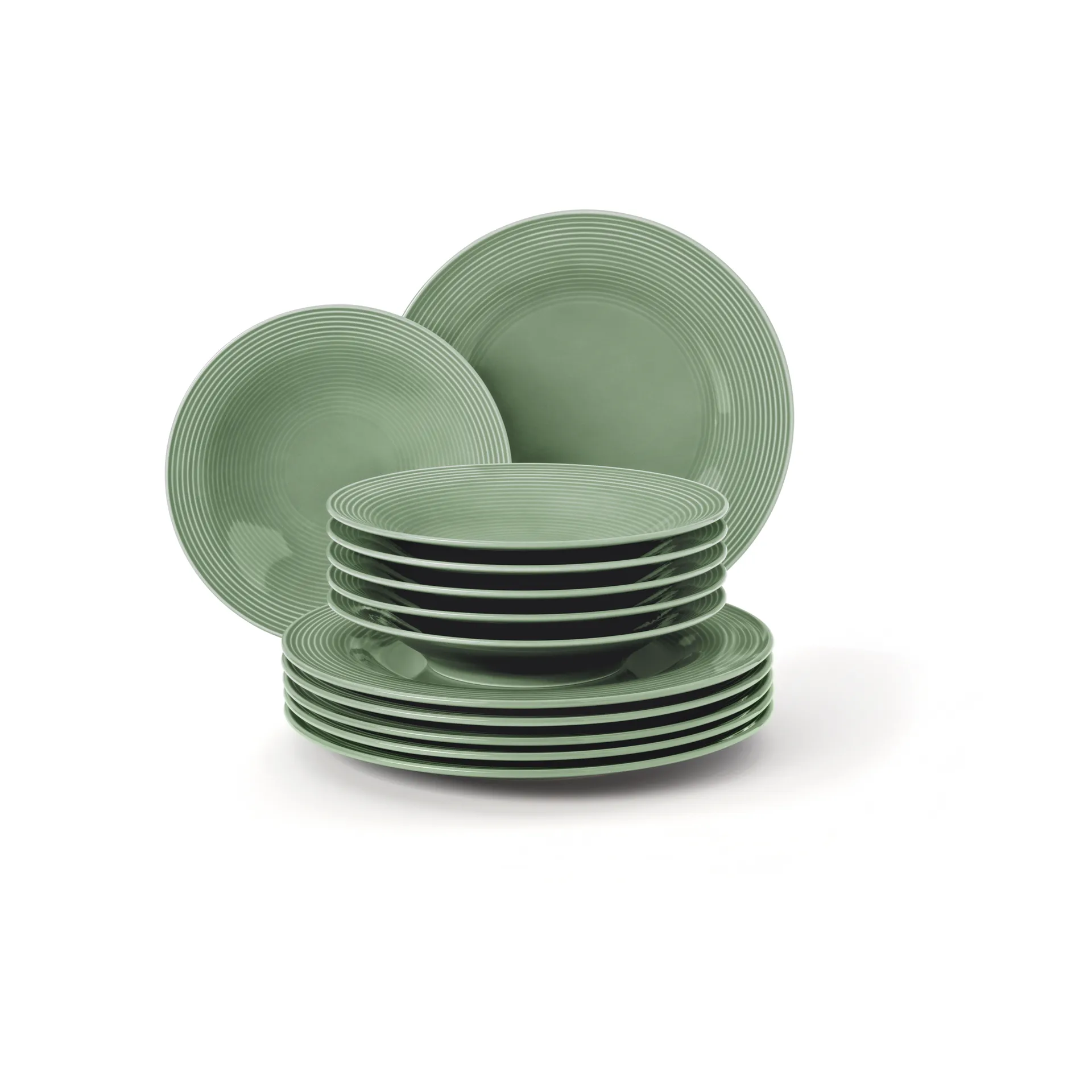 Σετ σερβίτσια Beat 12 τεμαχίων, Πράσινο Seltmann Weiden