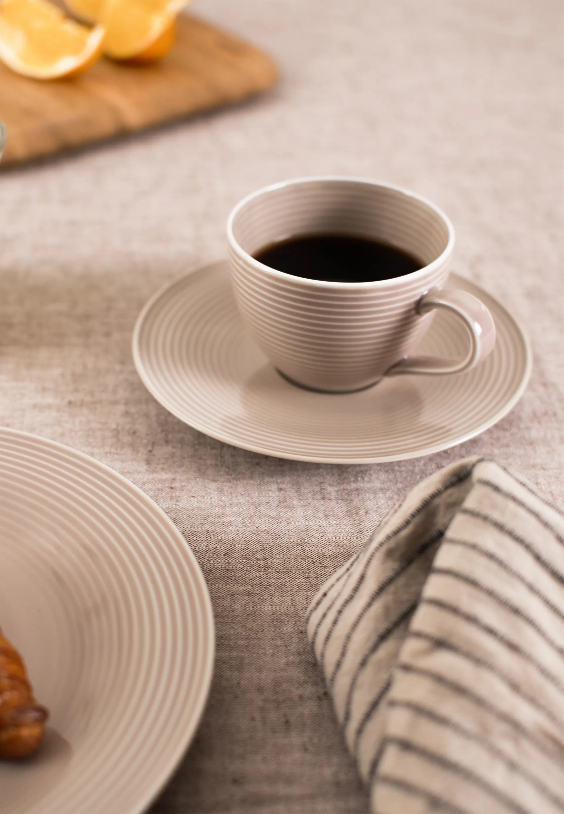 Σετ σερβίτσια Beat 30 τεμαχίων, Sand beige Seltmann Weiden