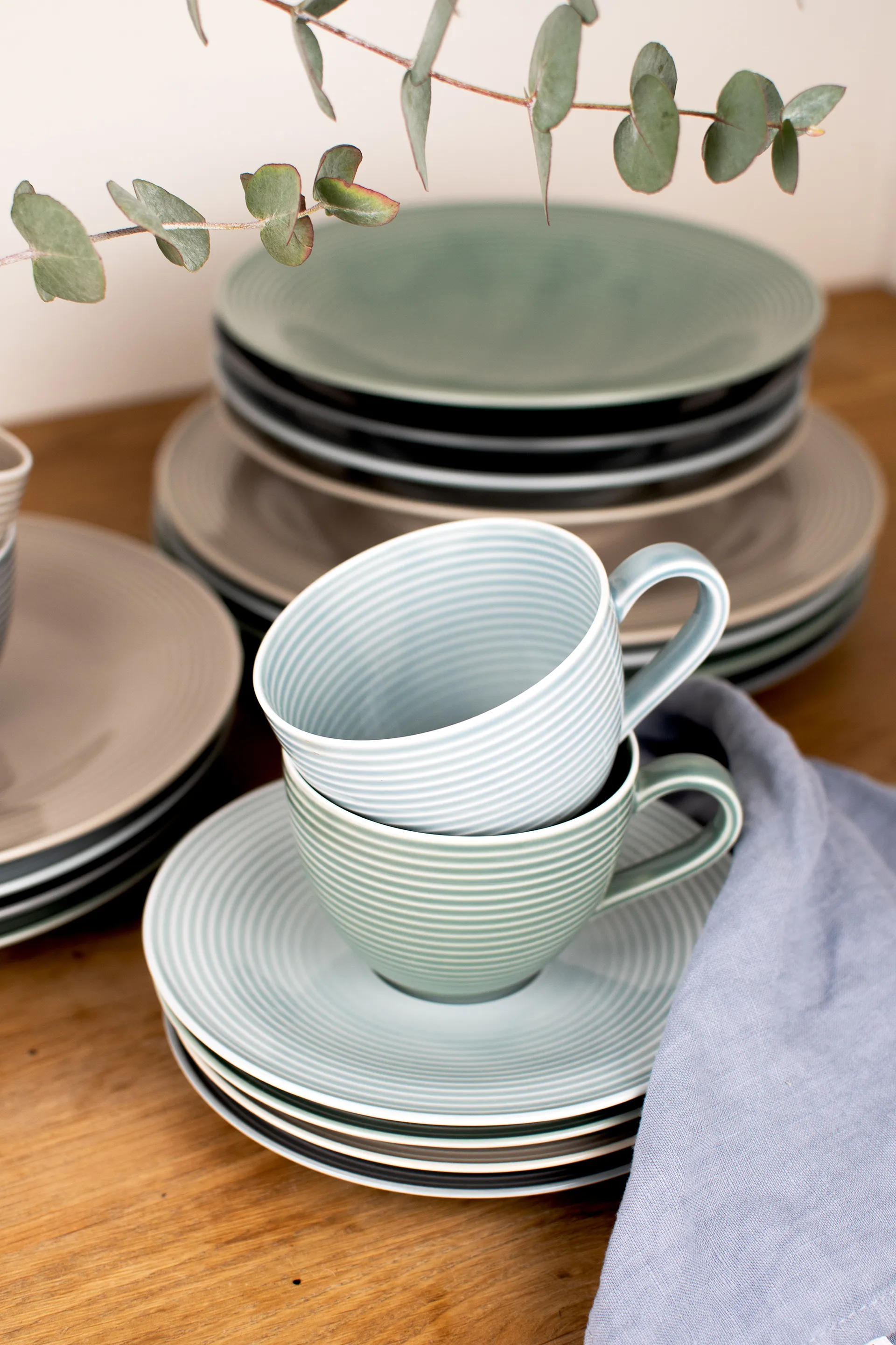 Σετ σερβίτσια Beat 30 τεμαχίων, Αρκτικό μπλε Seltmann Weiden