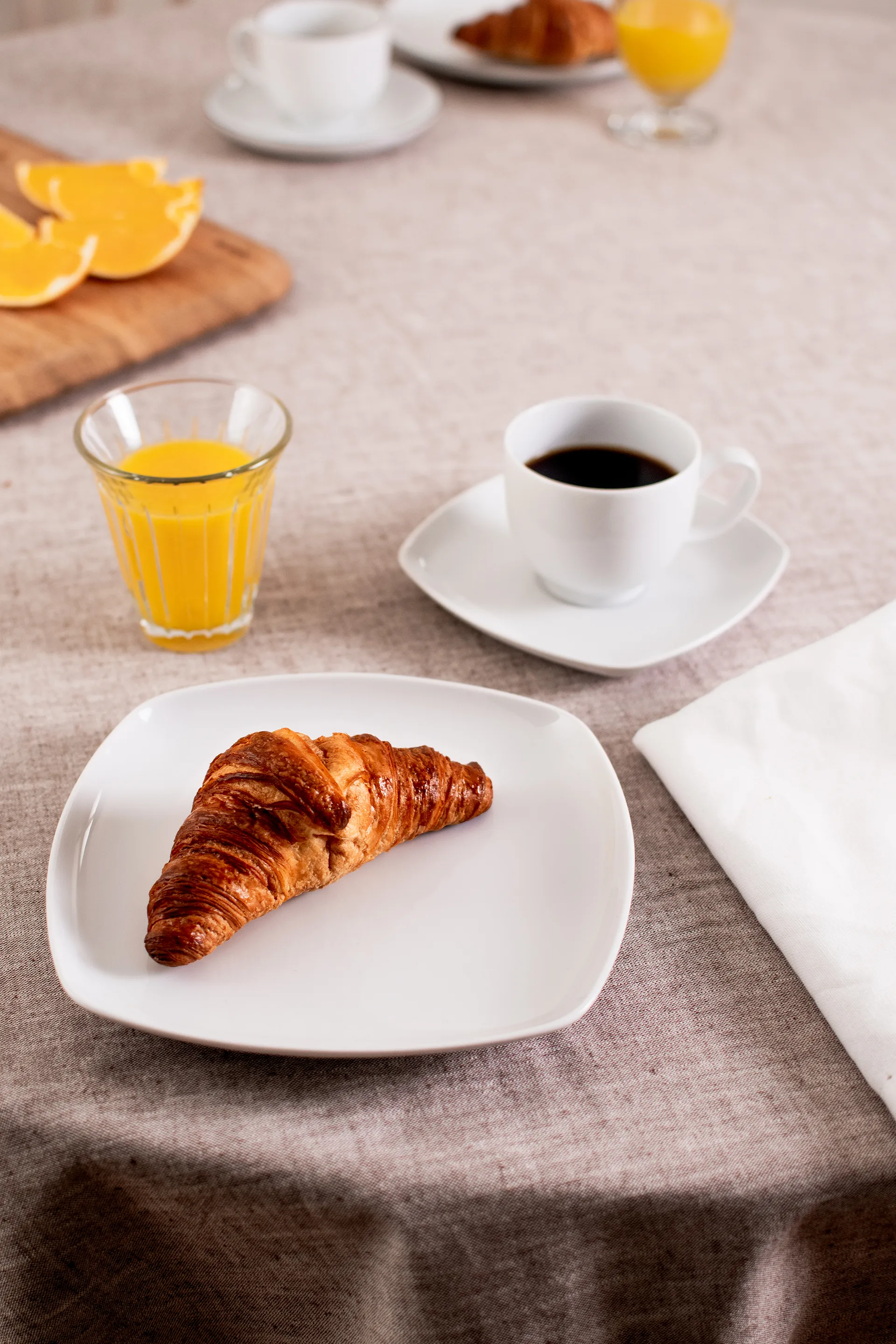 Lido coffee service square 18 τεμάχια, Λευκό Seltmann Weiden