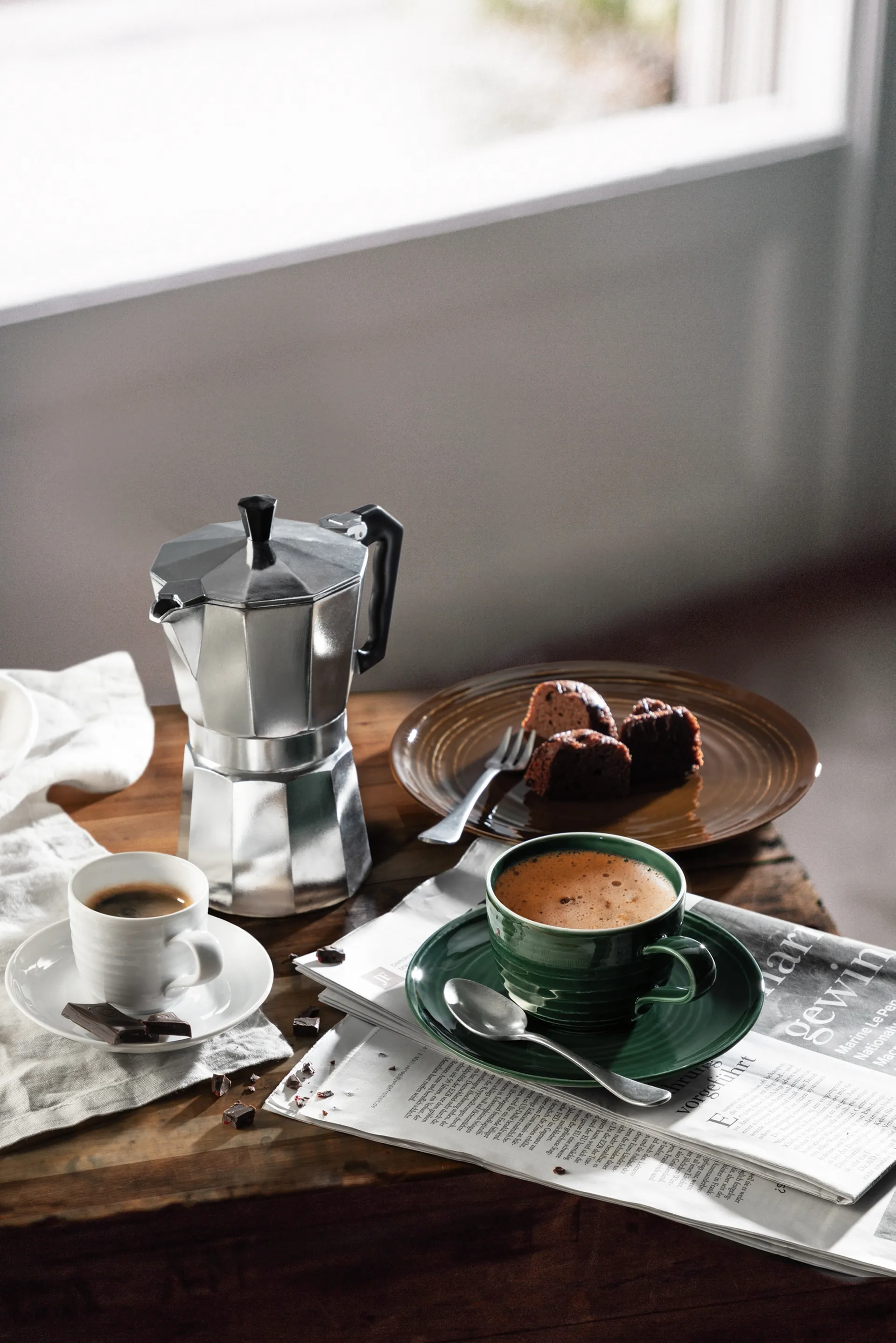 Terra coffee saucer Ø16.1 εκ συσκευασία 6 τεμαχίων, Πράσινο του βρύου Seltmann Weiden