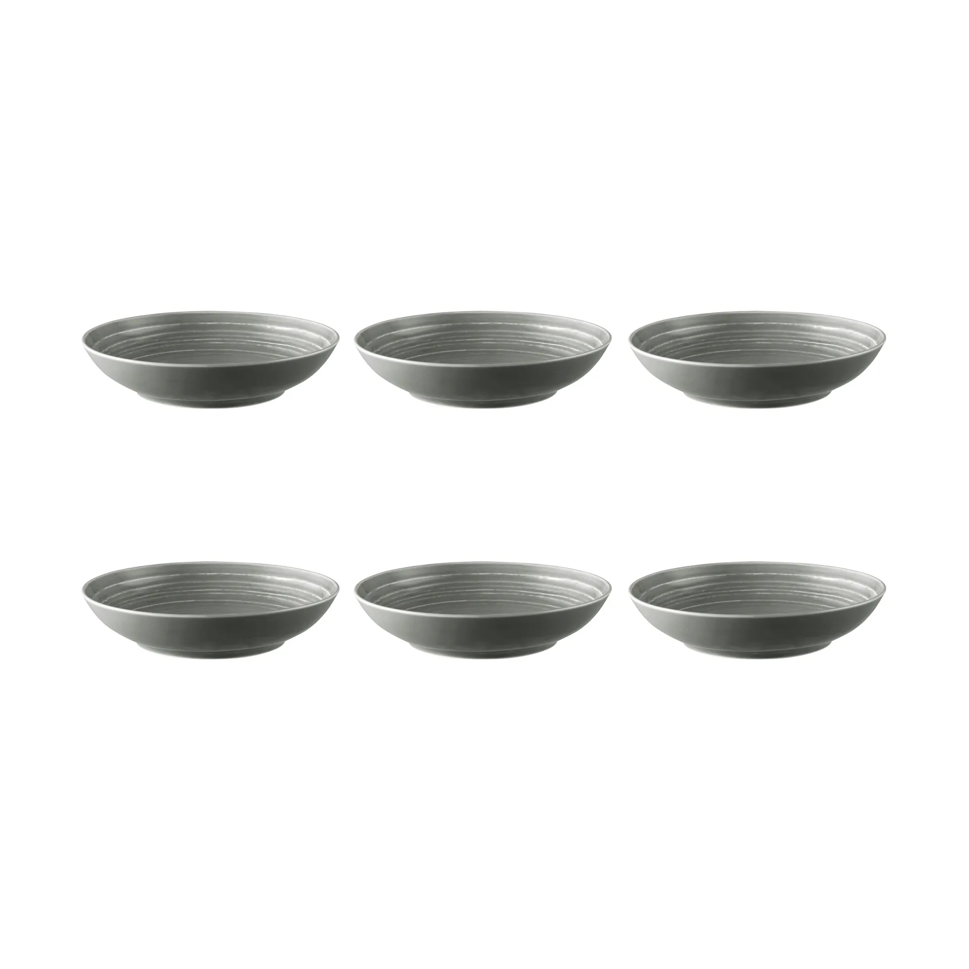 Terra deep plate Ø21,2 εκ συσκευασία 6 τεμαχίων, Pearl Grey Seltmann Weiden