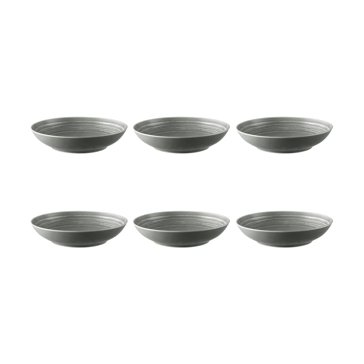 Terra deep plate Ø21,2 εκ συσκευασία 6 τεμαχίων - Pearl Grey - Seltmann Weiden