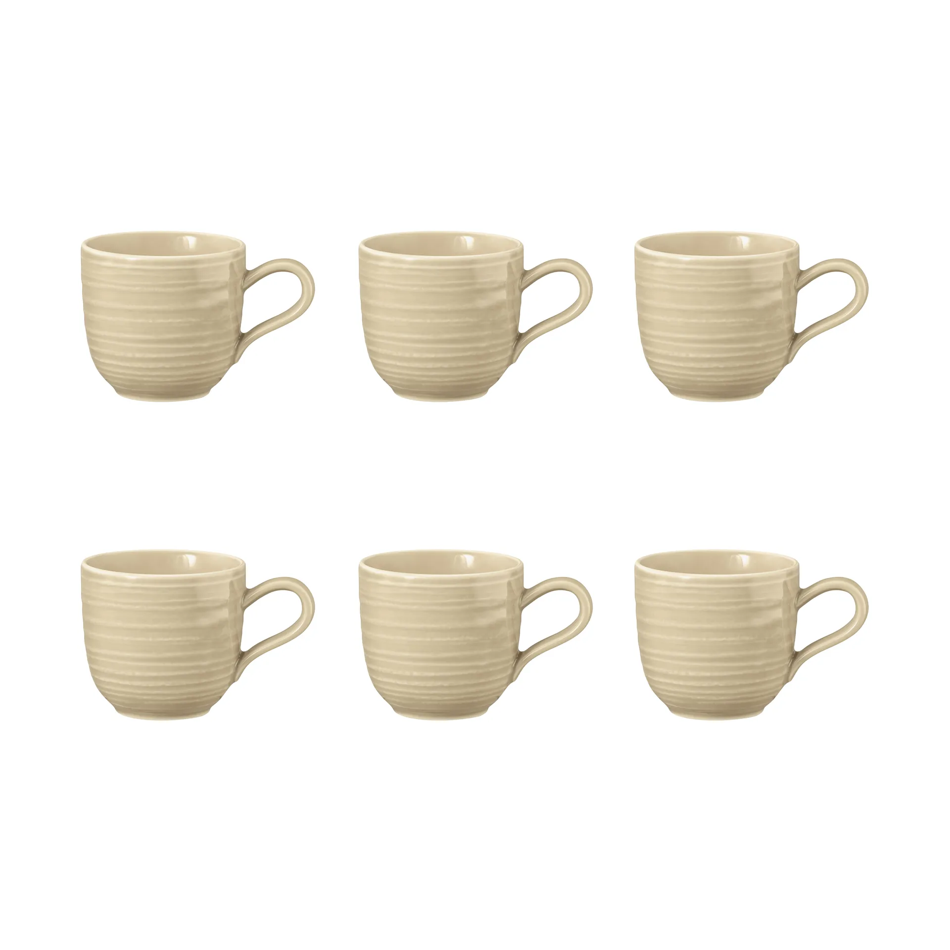 Terra espresso cup 9 cl συσκευασία 6 τεμαχίων, Sand μπεζ Seltmann Weiden