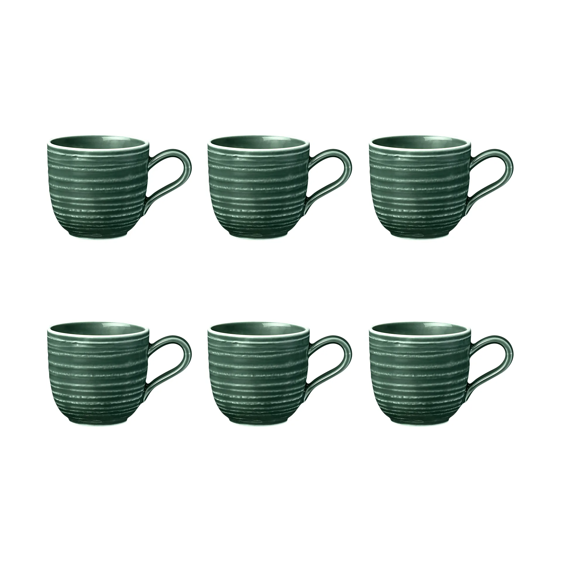 Terra espresso cup 9 cl συσκευασία 6 τεμαχίων, Πράσινο του βρύου Seltmann Weiden
