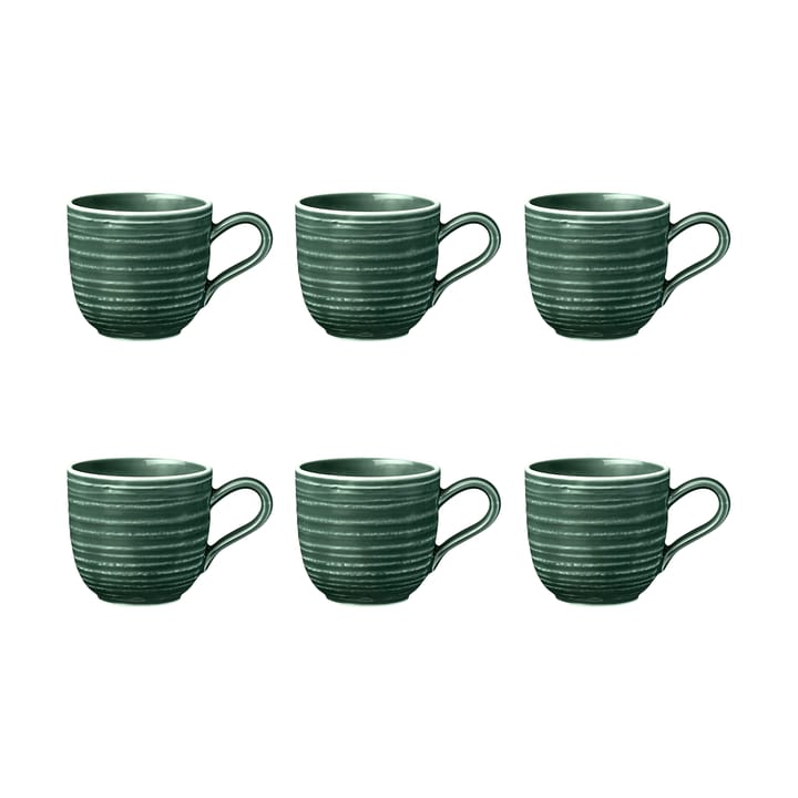 Terra espresso cup 9 cl συσκευασία 6 τεμαχίων - Πράσινο του βρύου - Seltmann Weiden