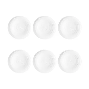 Terra plate Ø17,7 εκ συσκευασία 6 τεμαχίων - Λευκό - Seltmann Weiden