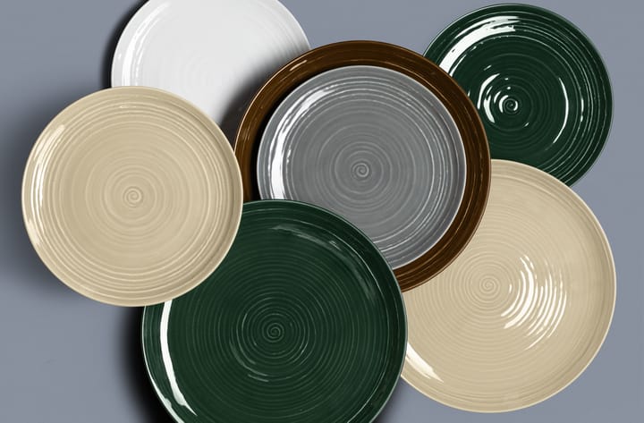 Terra plate Ø22,7 εκ συσκευασία 6 τεμαχίων, Καφέ της Γης Seltmann Weiden