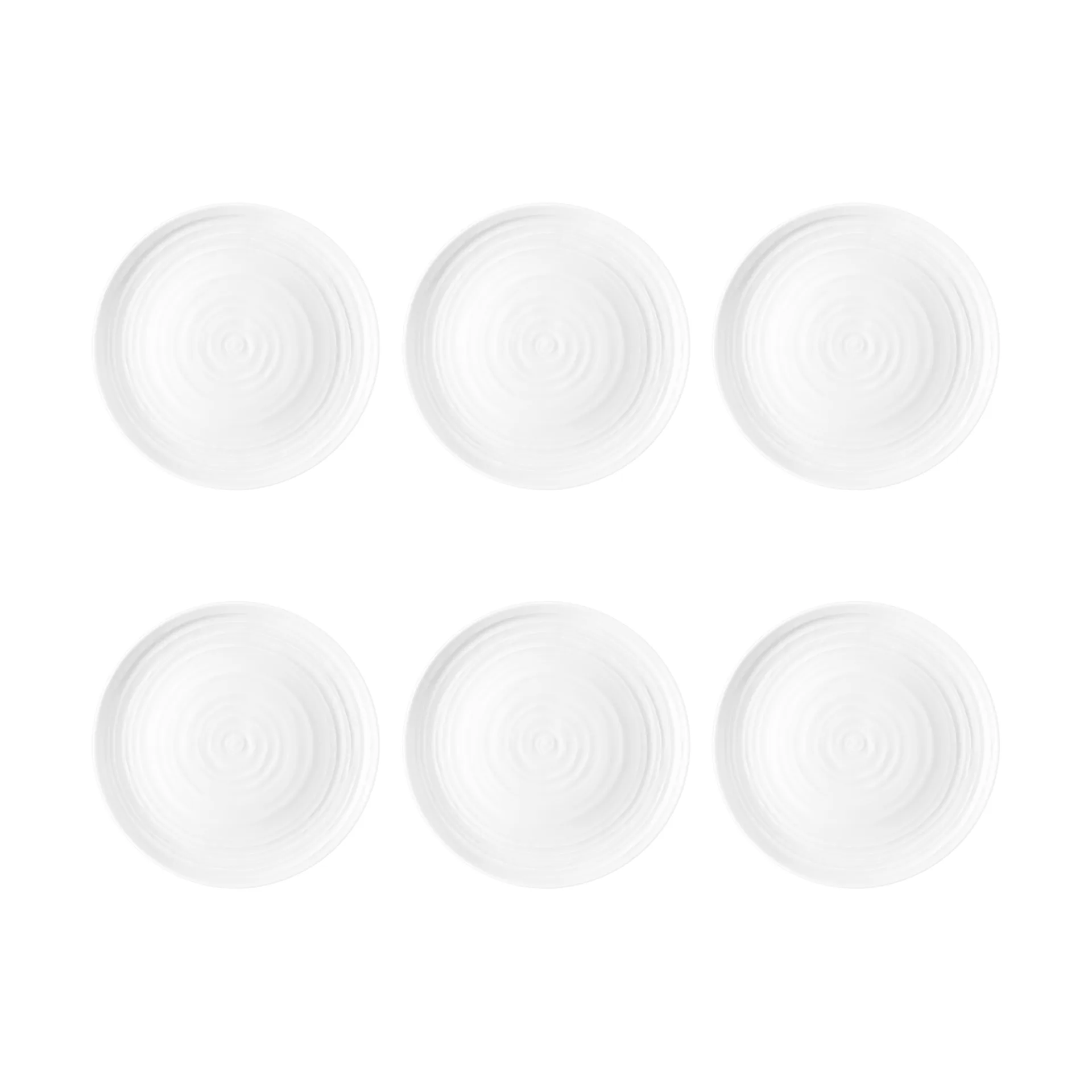 Terra plate Ø22,7 εκ συσκευασία 6 τεμαχίων, Λευκό Seltmann Weiden