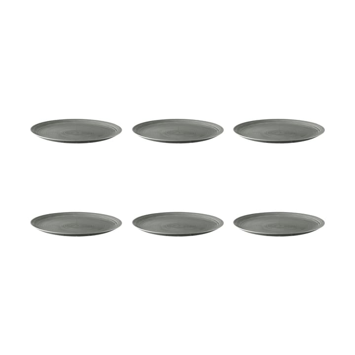 Terra plate Ø27.8 εκ συσκευασία 6 τεμαχίων - Pearl Grey - Seltmann Weiden