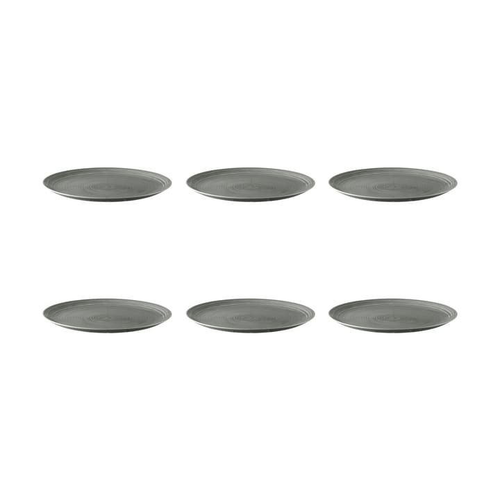 Terra plate Ø27.8 εκ συσκευασία 6 τεμαχίων - Pearl Grey - Seltmann Weiden