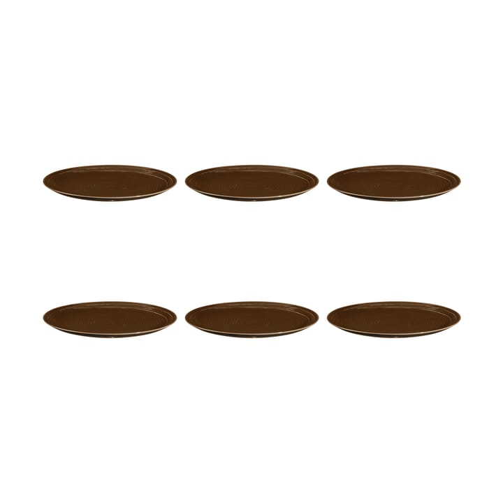 Terra plate Ø27.8 εκ συσκευασία 6 τεμαχίων, Καφέ της Γης Seltmann Weiden