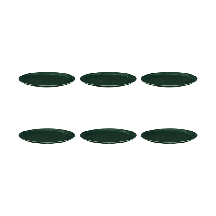 Terra plate Ø27.8 εκ συσκευασία 6 τεμαχίων - Πράσινο του βρύου - Seltmann Weiden