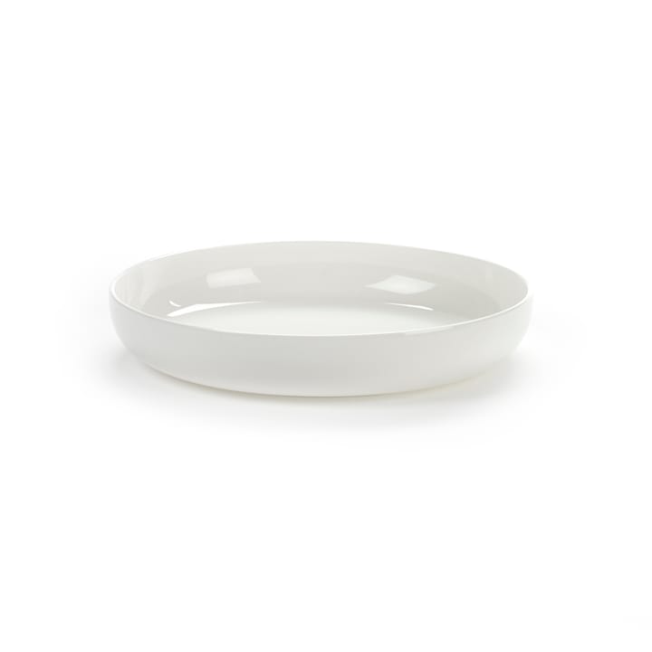 Base μικρό πιάτο με ψηλό γείσο λευκό - 16 cm - Serax