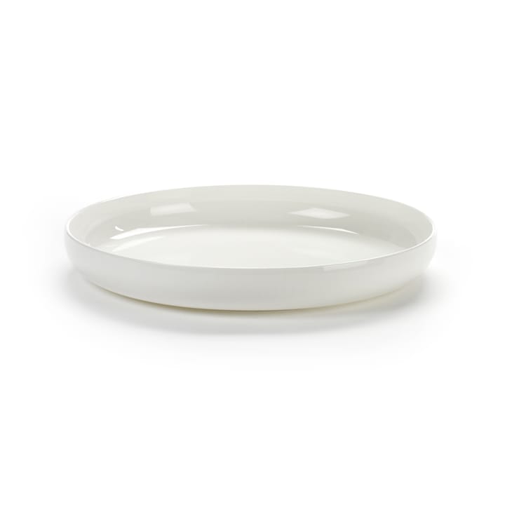Base μικρό πιάτο με ψηλό γείσο λευκό - 20 cm - Serax