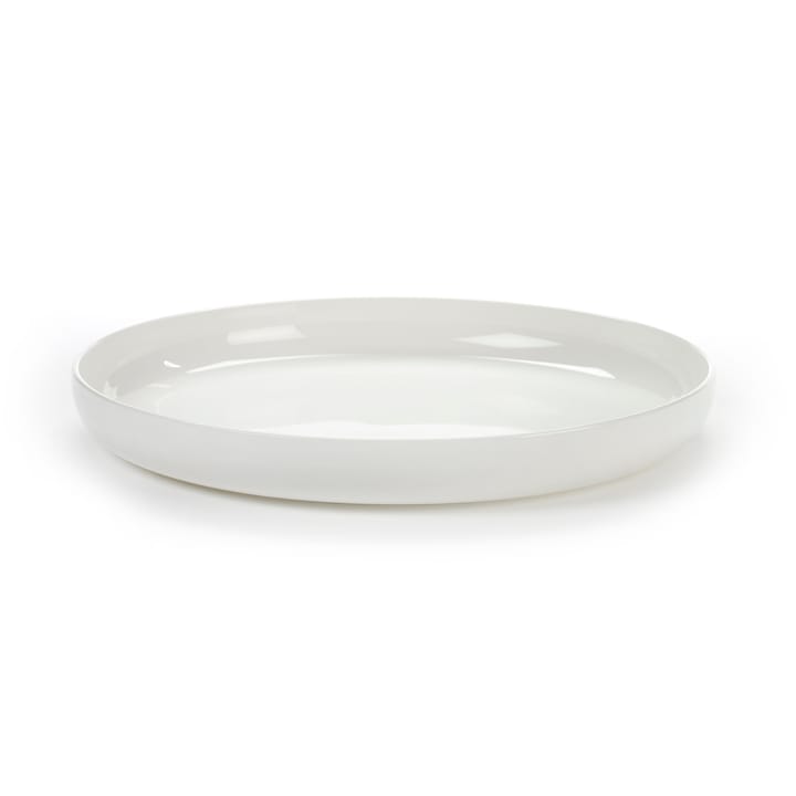 Base πιάτο με ψηλό γείσο λευκό - 24 cm - Serax