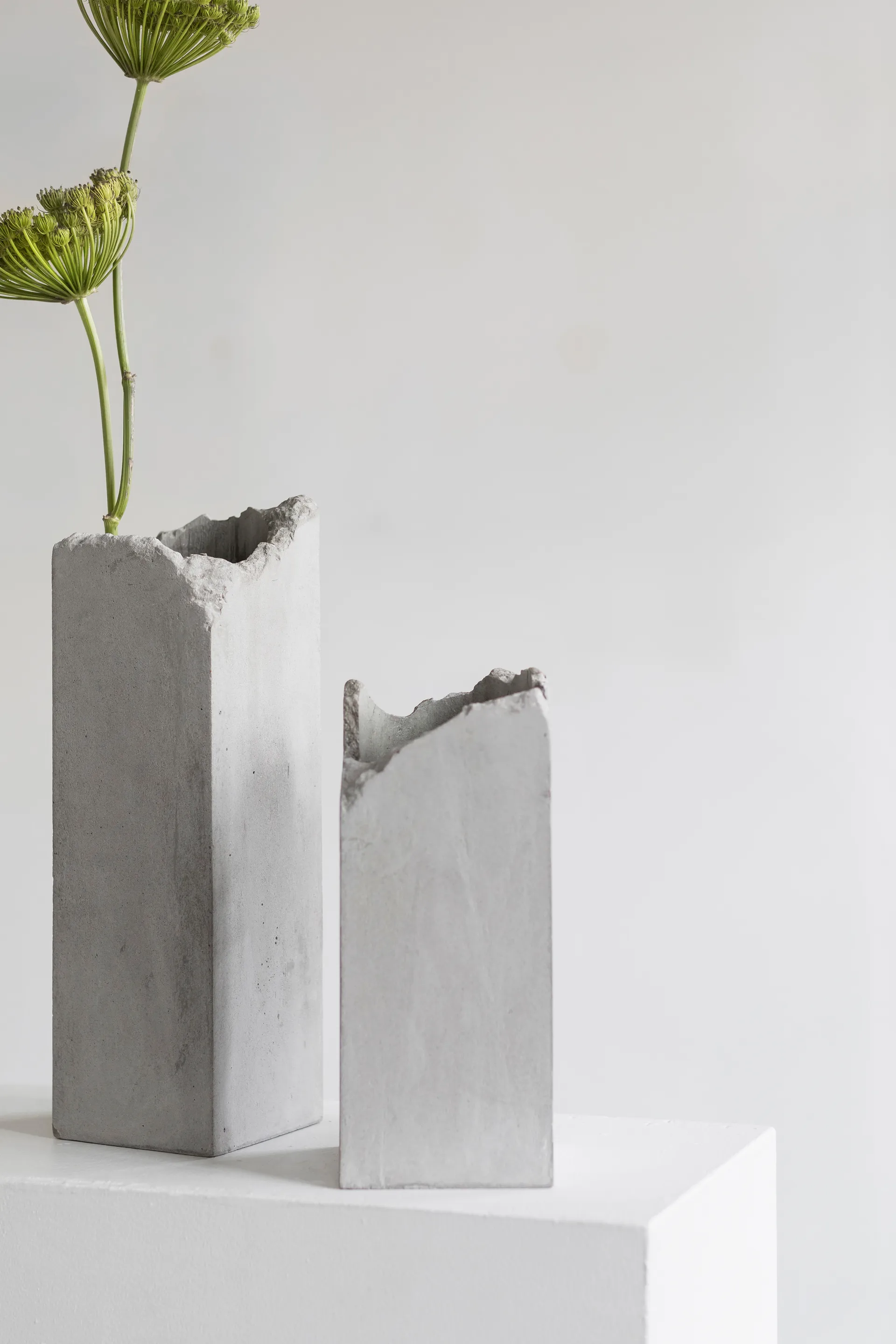 Βάζο Broquaine S 28 εκατοστά, Γκρι Serax