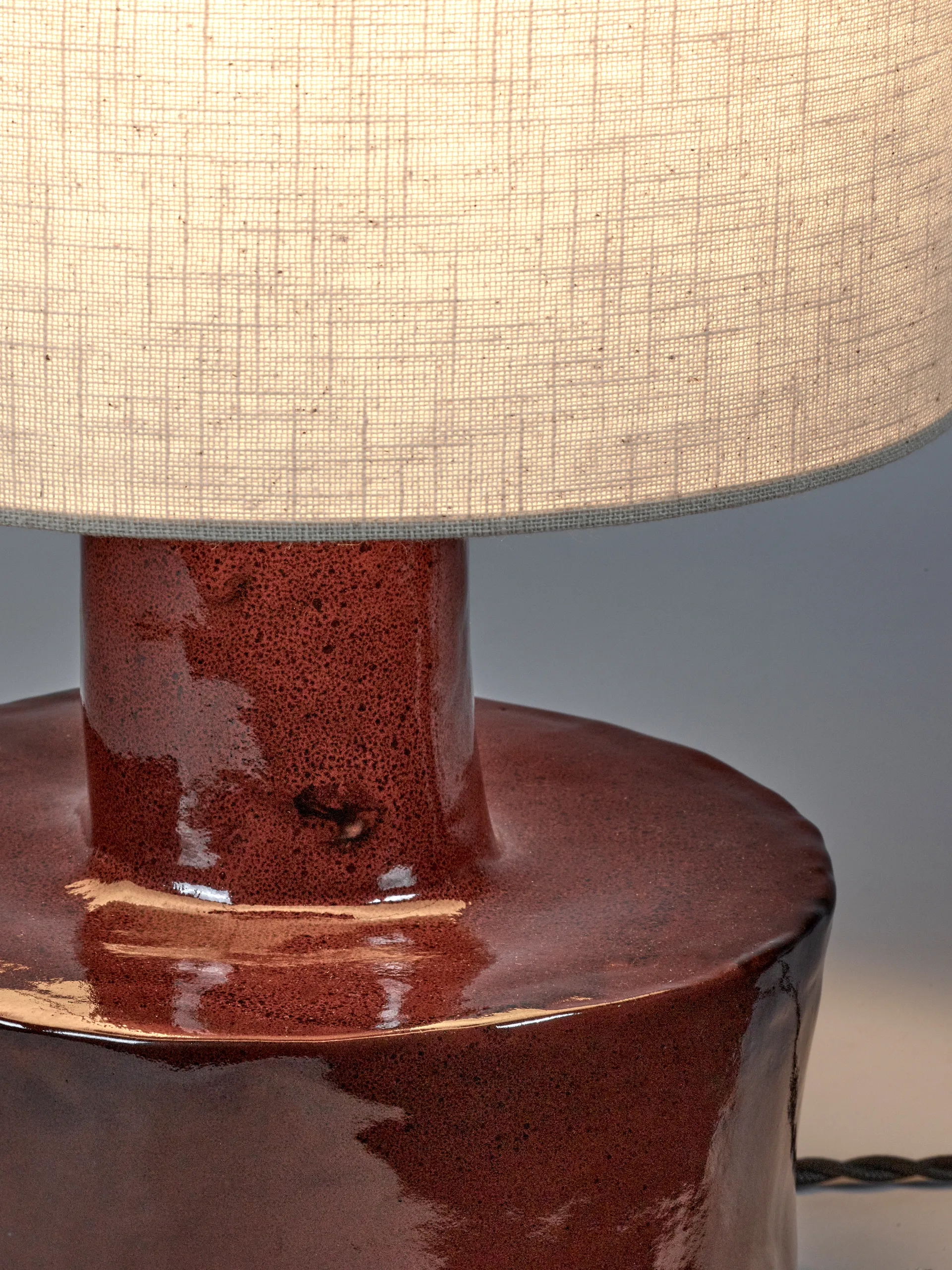 Επιτραπέζιο φωτιστικό Catherine 47 cm, Red-white Serax