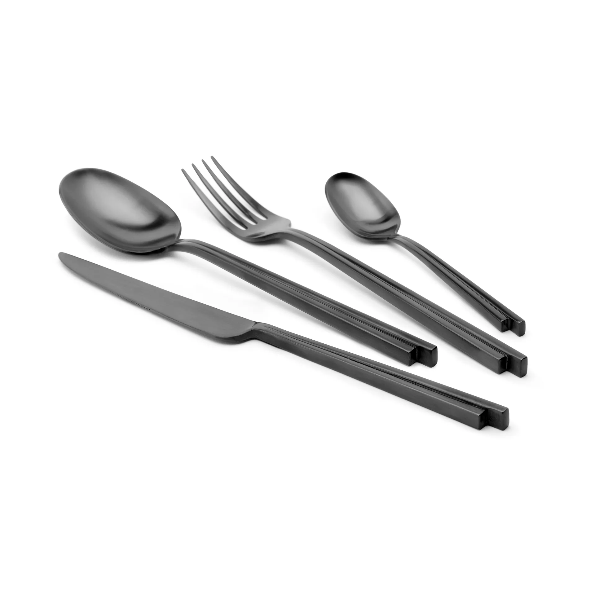 Dune μαχαιροπίρουνα κουτί δώρο με 24 τμχ. gåvoask, Black Serax