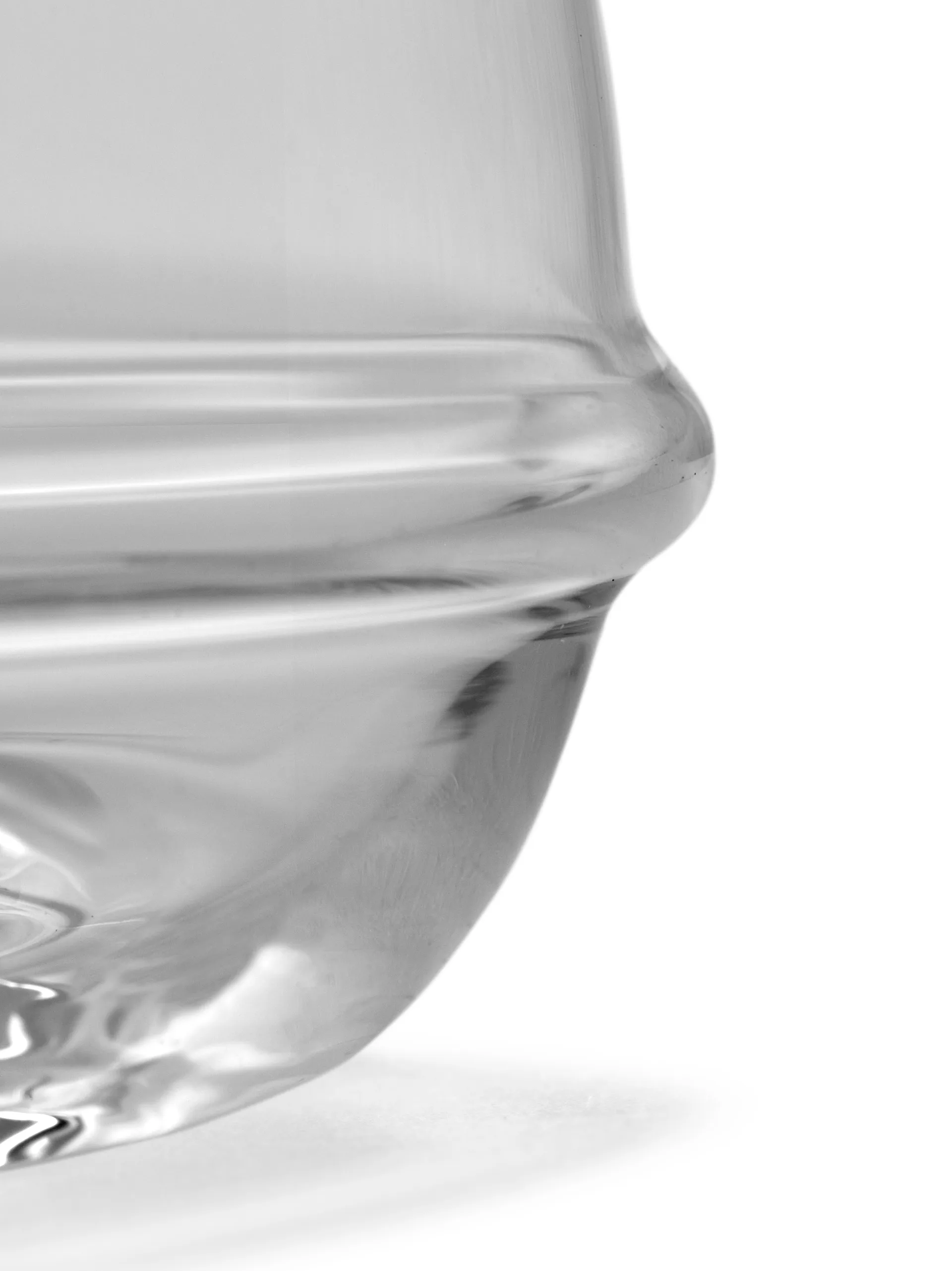 Dune ποτήρι ουίσκι 35 cl συσκευασία 4 τεμαχίων, Clear Serax