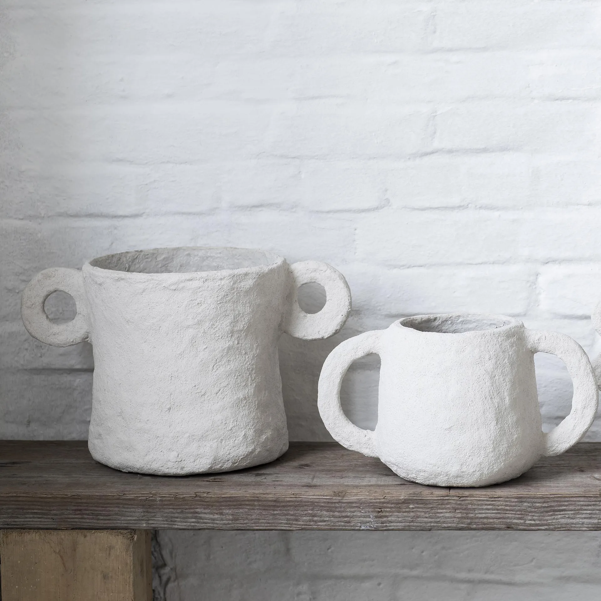 Earth γλάστρα Ø 14 cm, μπεζ Serax