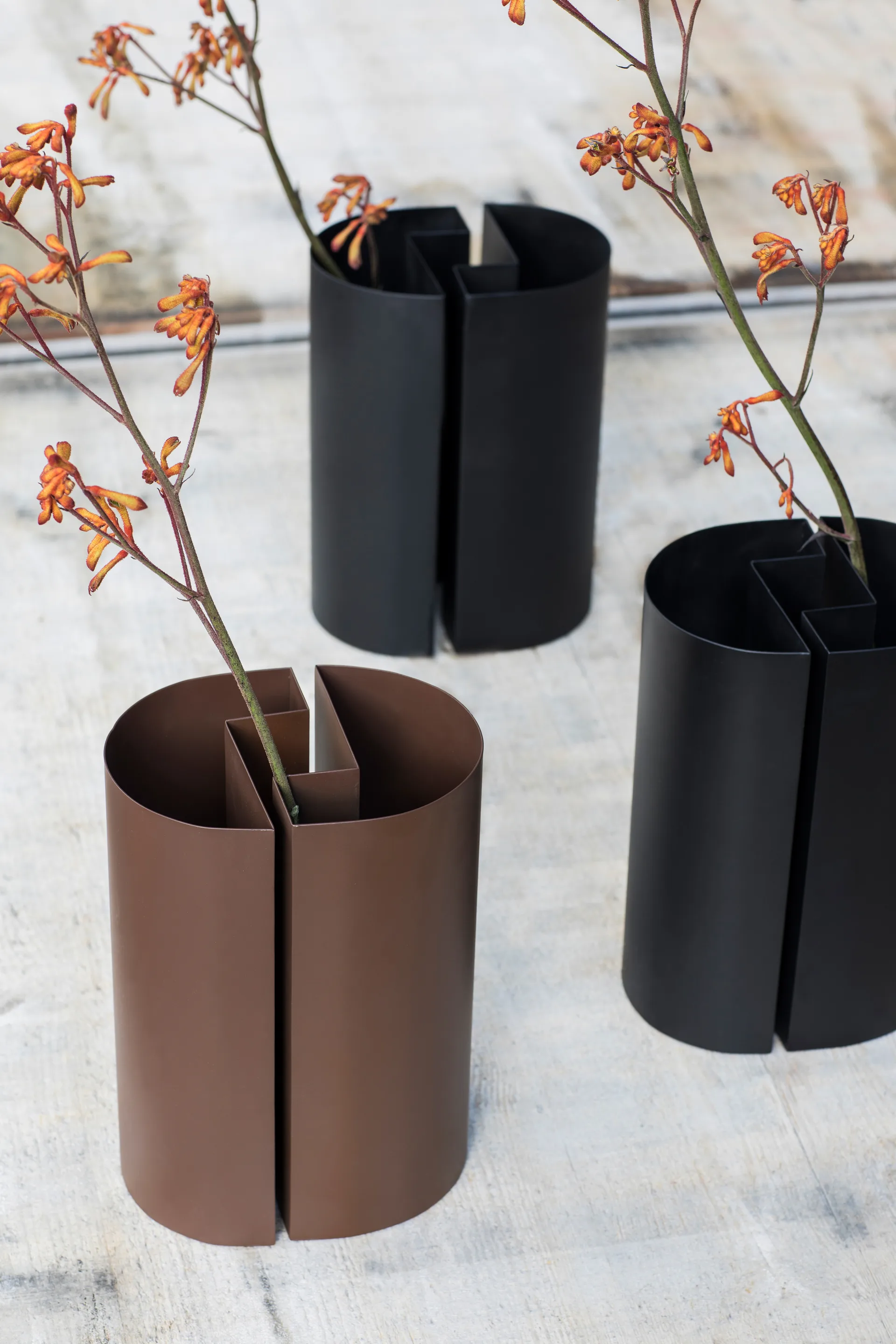 Βάζο, FCK, από σίδηρο 12x15 εκ, Σκουριά Serax