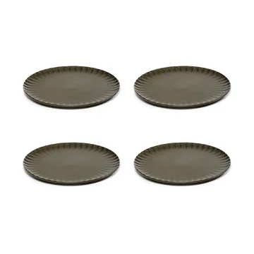 Πιάτο Inku μεγάλο Ø24 cm 4 τεμ. - Πράσινο - Serax